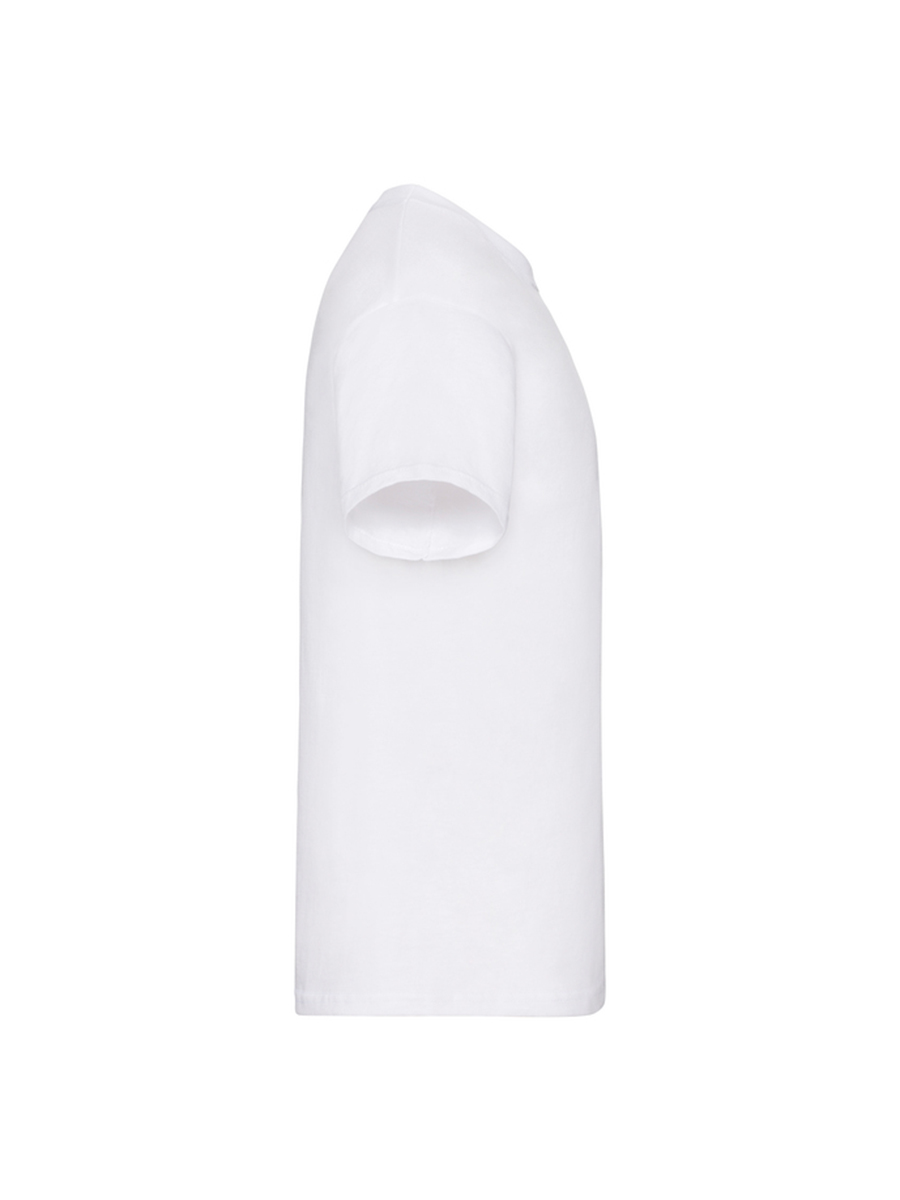 Мужская белая футболка с вышивкой "Аист"