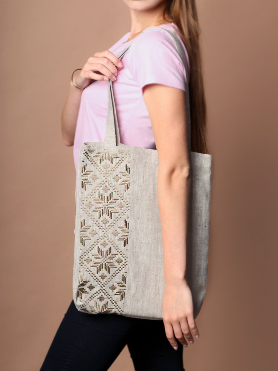 Сумка с вышивкой "Васьмірог"