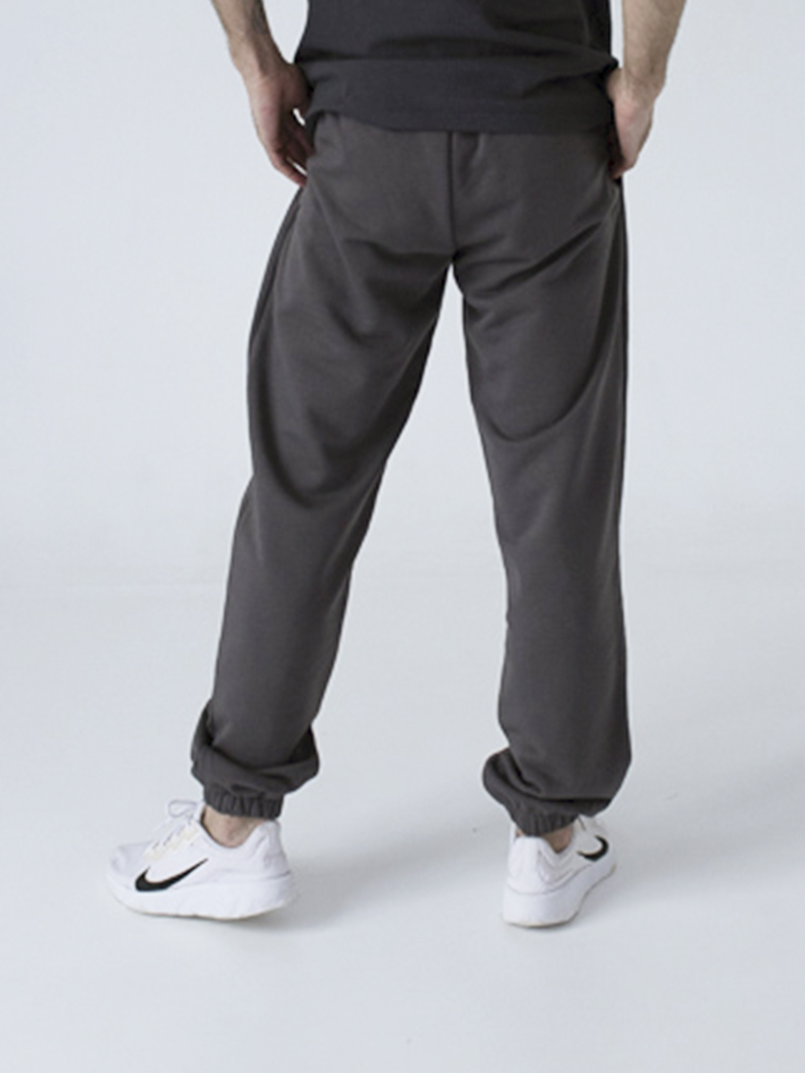 Брюки-джоггеры графитовые